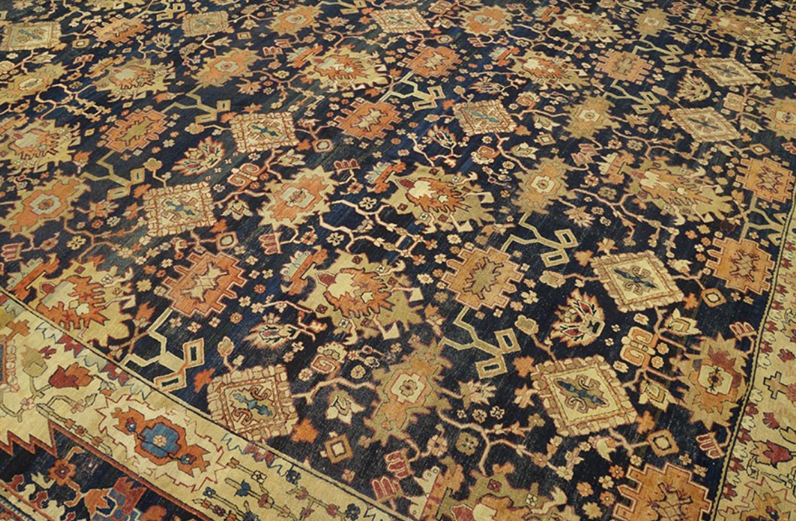 Unique Lavar Kerman Rug