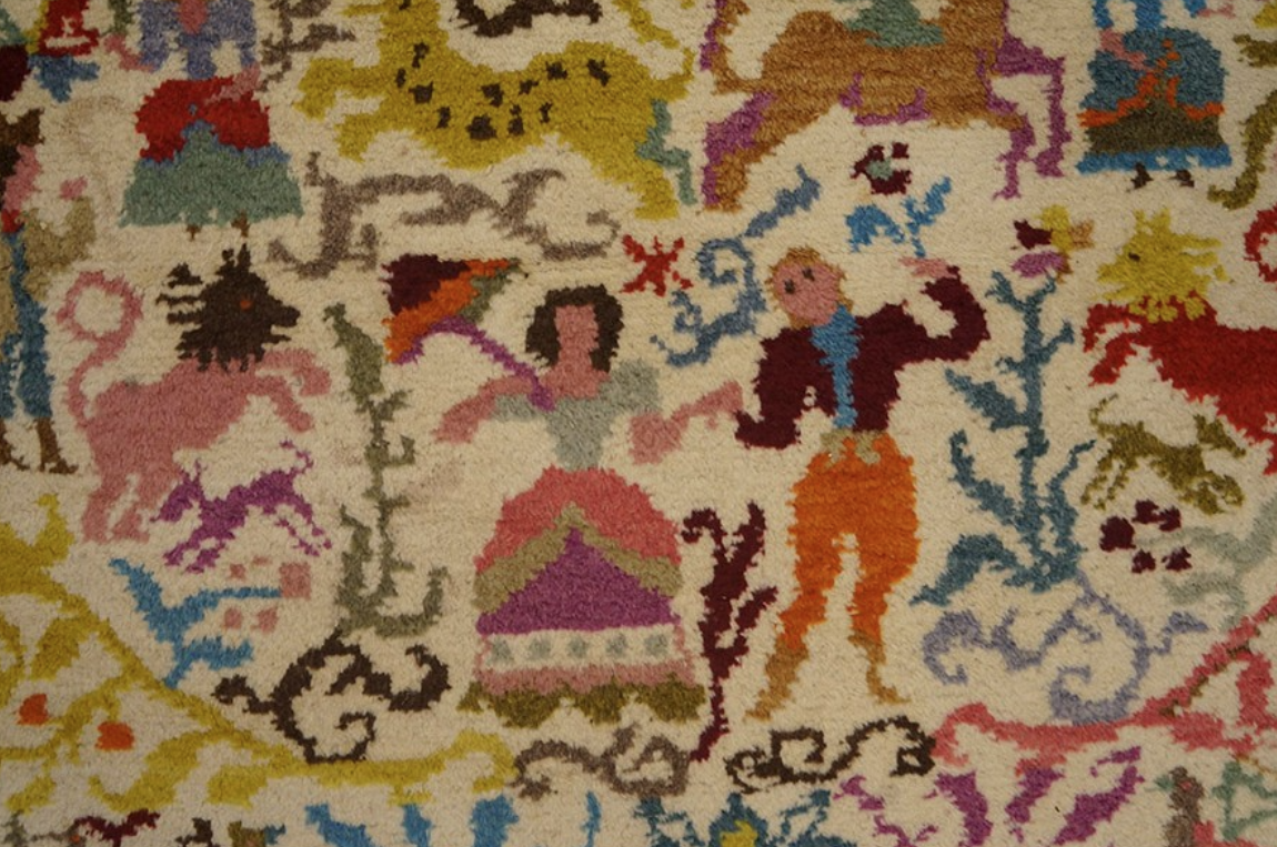 Ecuadorian Carpets Designed by Olga Fisch