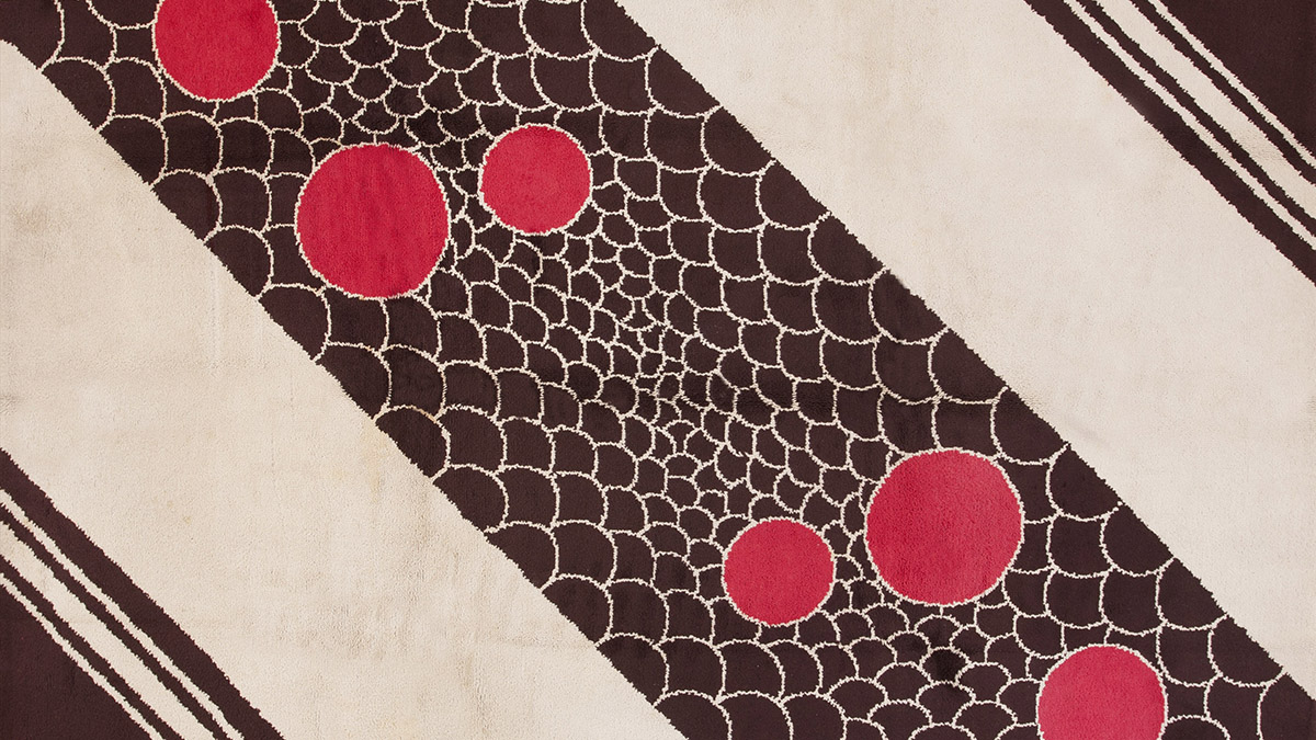 Graphic English Art Deco Carpet