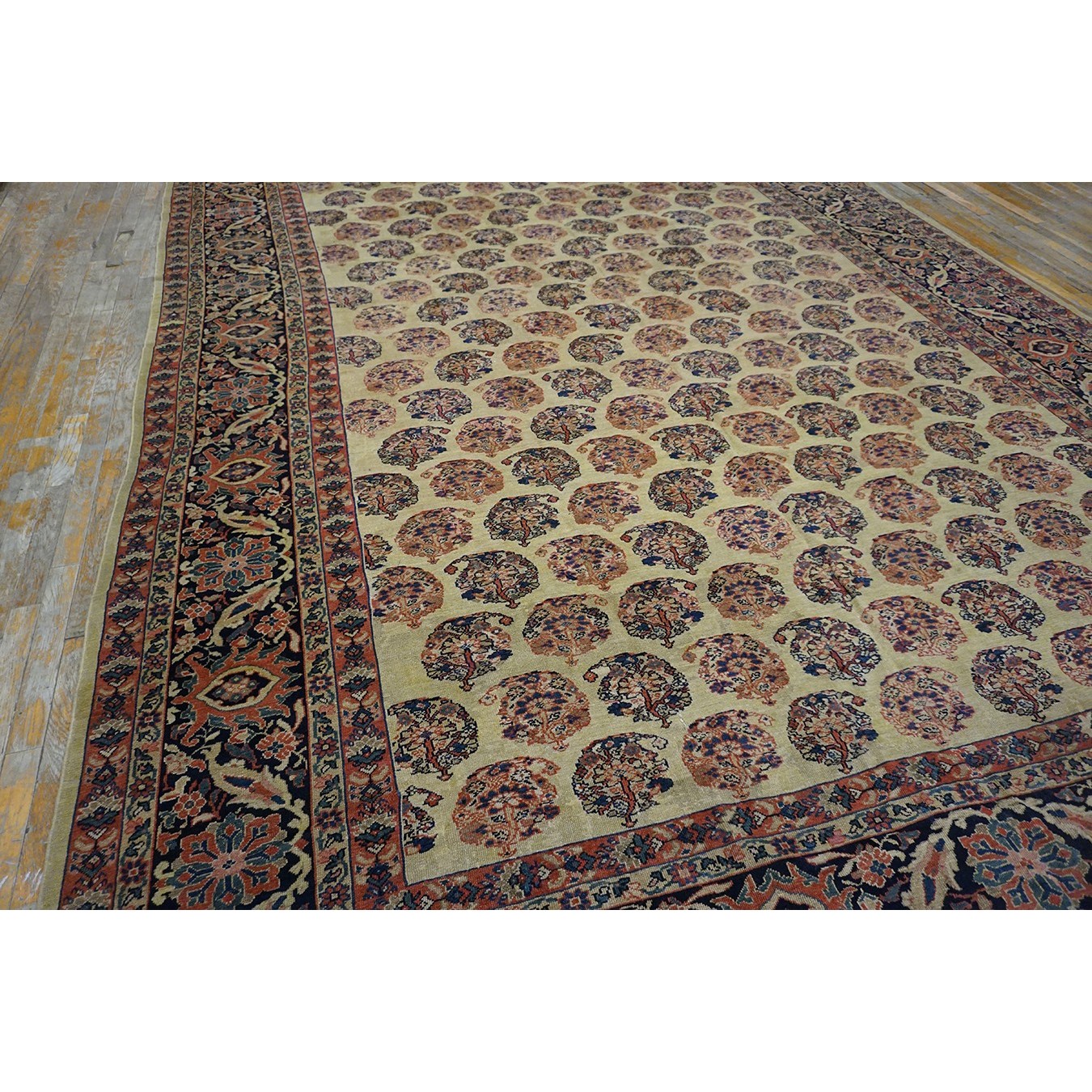 19th Century Persian Malayer Carpet - Antique Rug Studio