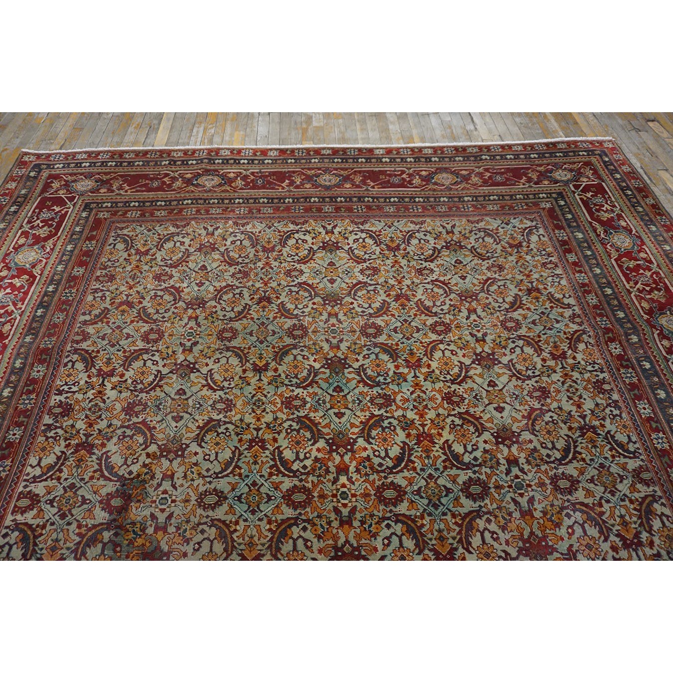 Early 20th Century Indian Agra Carpet - Antique Rug Studio