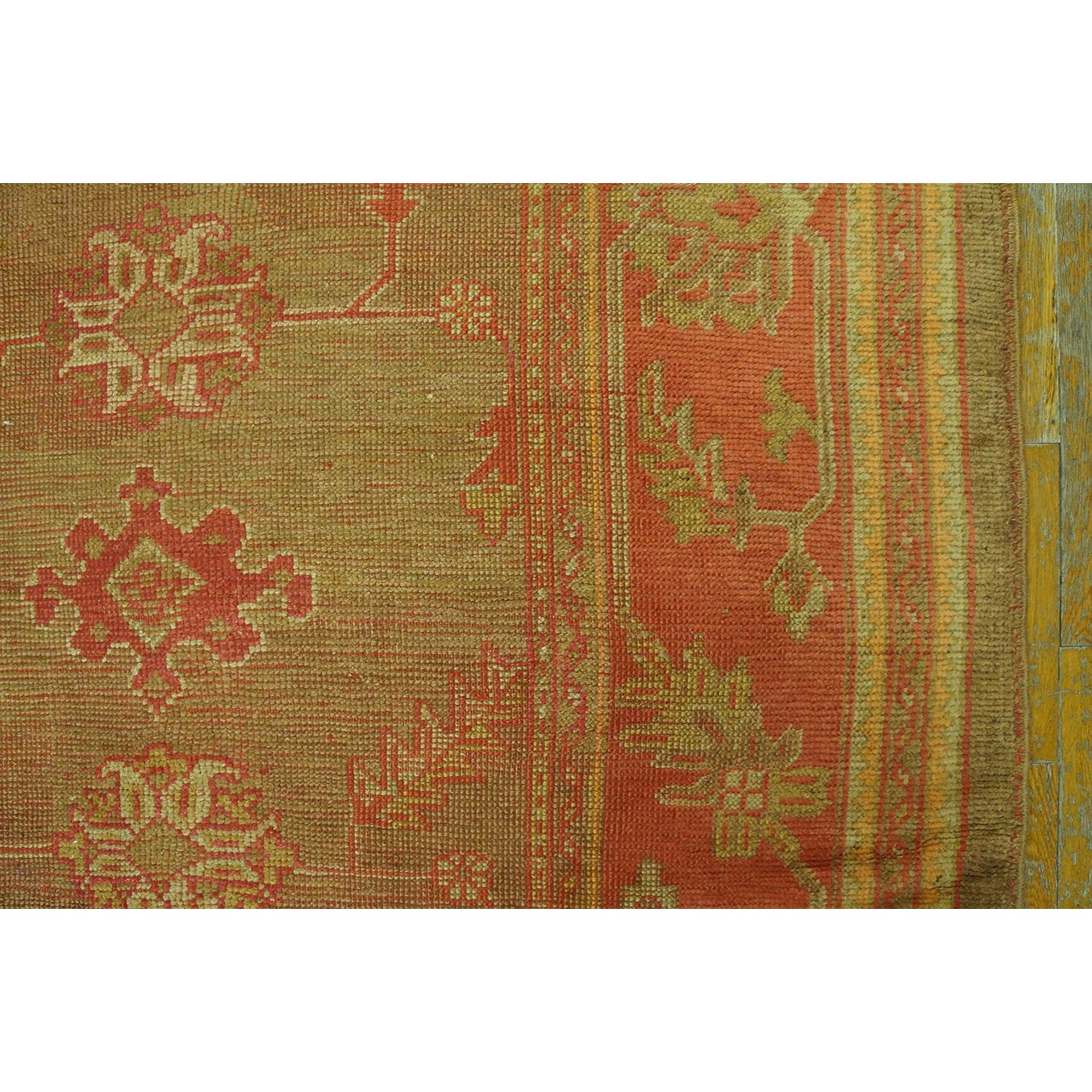 Early 20th Century Turkish Oushak Carpet - Antique Rug Studio