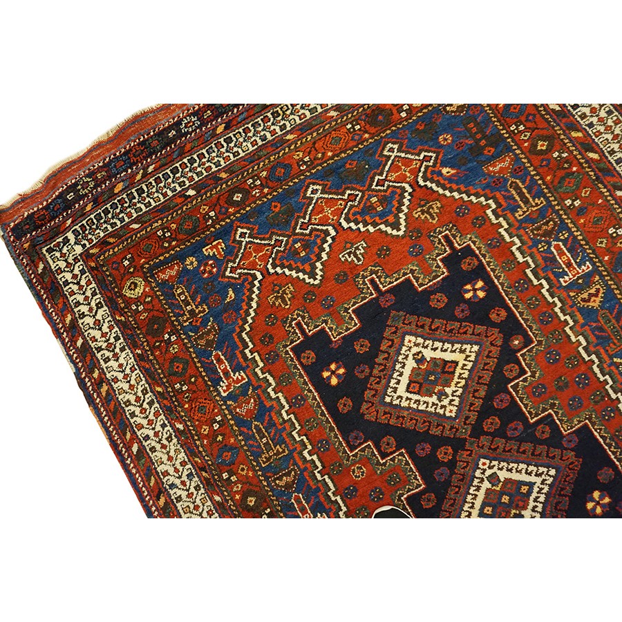 Antique Afshar Rug - 6362 | Persian Tribal | 4' 2