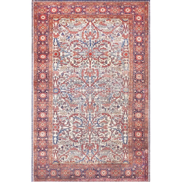 Early 20th Century Persian Sarouk Farahan Carpet