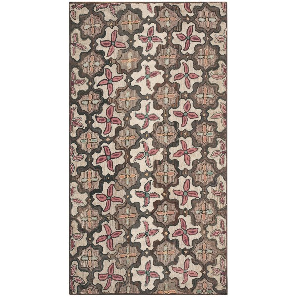 Late 19th Century American Hooked Rug 