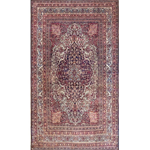 19th Century S.E Persian Kirman Laver Carpet