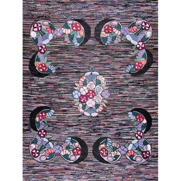 American Hooked Rug #17546