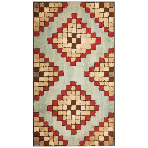 American Hooked Rug #18068