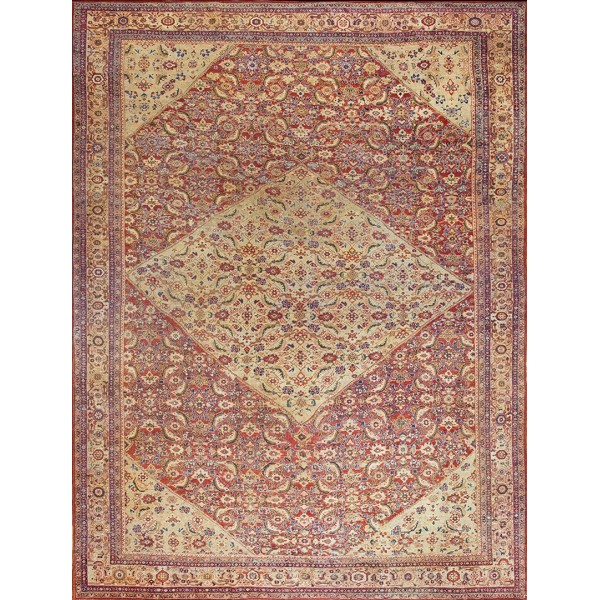 Late 19th Century Persian Sultanabad Carpet