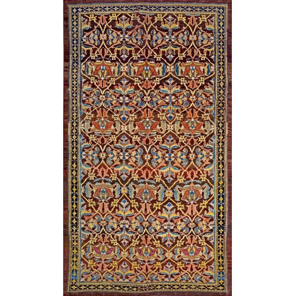 19th Century Persian Ziegler Sultanabad Carpet 