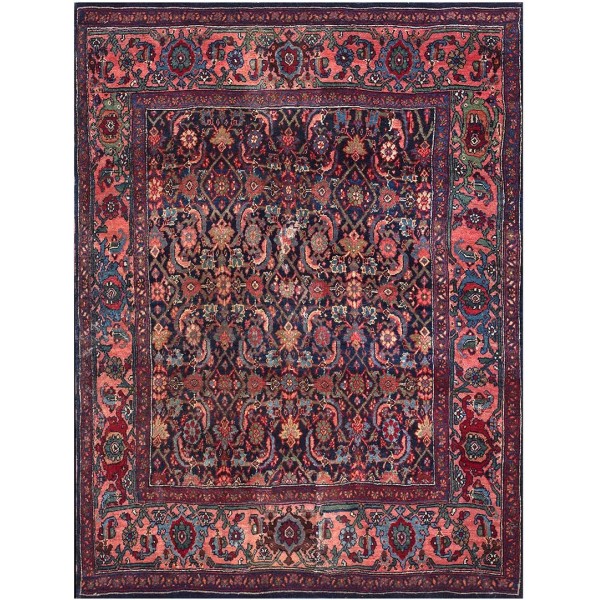 Early 20th Century W. Persian Bijar Rug