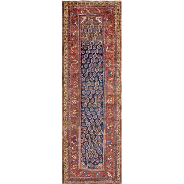 Early 20th Century W. Persian Kurdish Carpet 