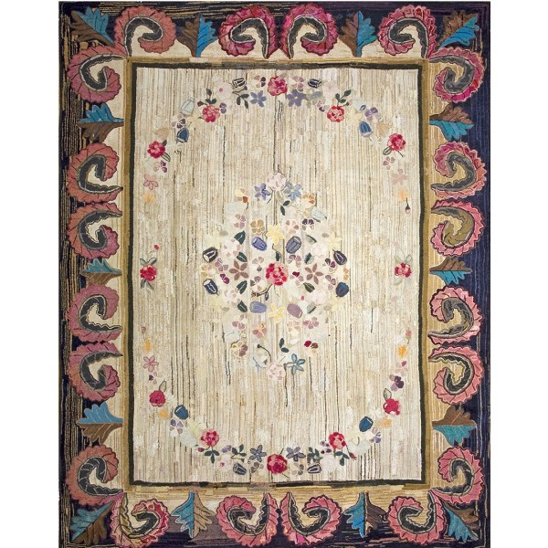 American Hooked Rug #18366