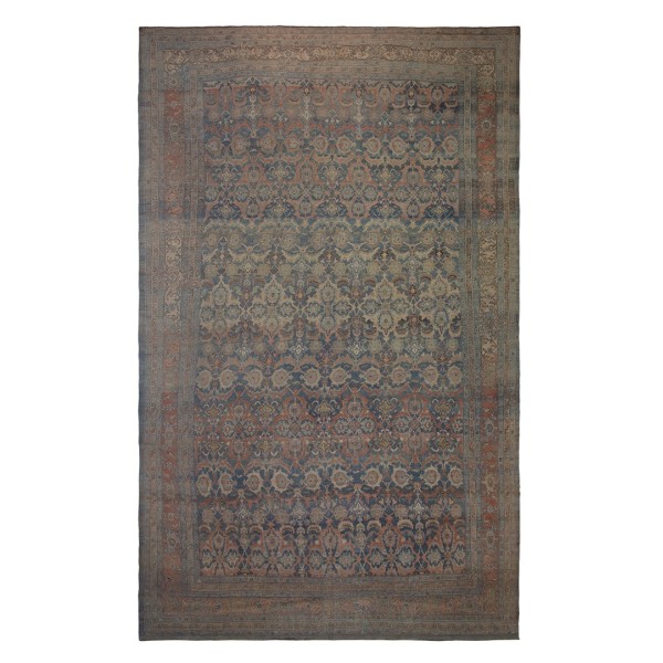 19th Century W. Persian Bijar Carpet