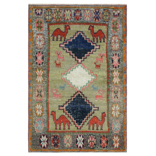 Early 20th Century S. Persian Gabbeh Carpet