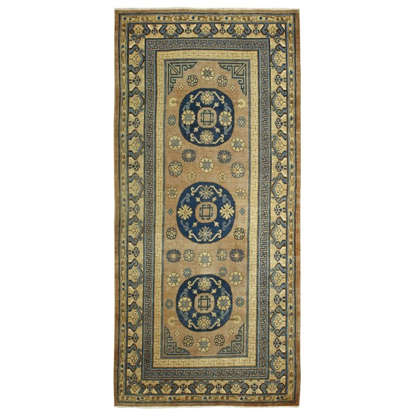 19th Century Central Asian Khotan Carpet