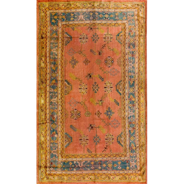 1930s Turkish Oushak Carpet