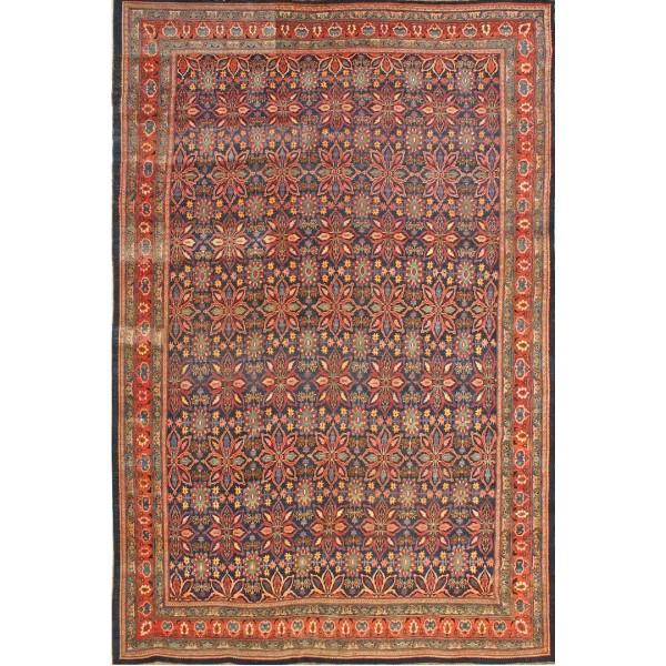 19th Century W. Persian Bijar Carpet 