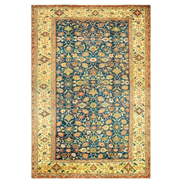 19th Century Persian Ziegler Sultanabad Carpet