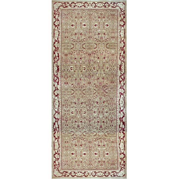 19th Century Indian Agra Carpet