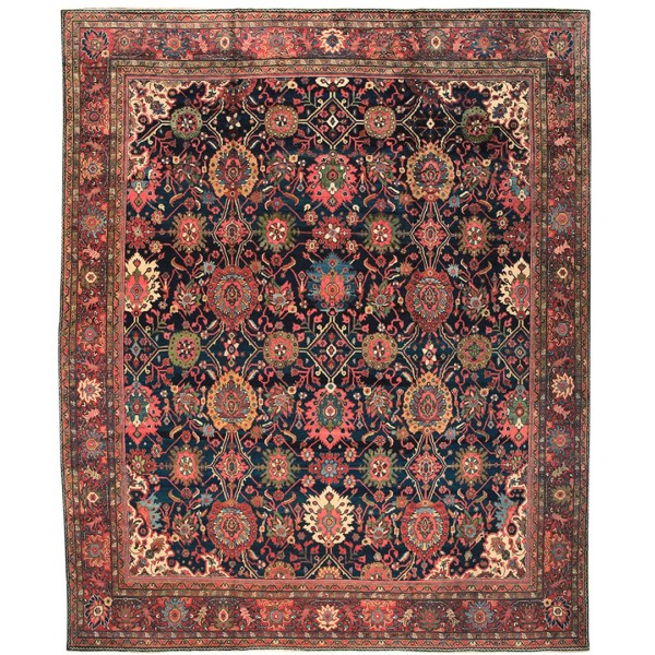 19th Century Persian Ziegler Sultanabad Carpet