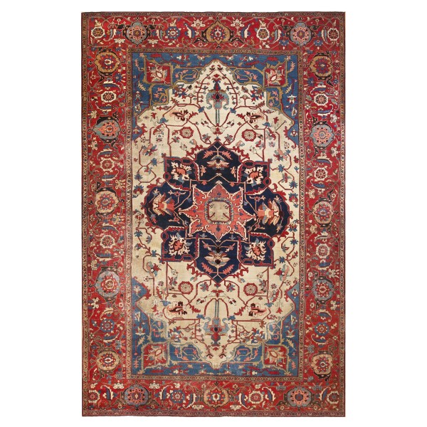 19th Century N.W. Persian Serapi Carpet