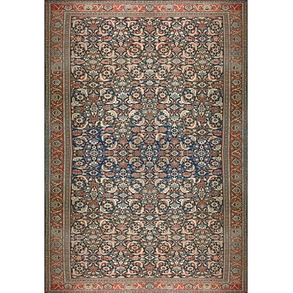 19th Century Persian Sultanabad Carpet