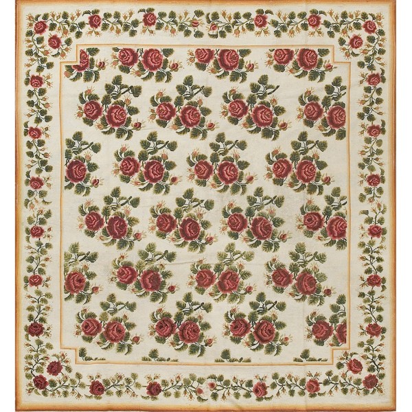 19th Century English Needlepoint Carpet