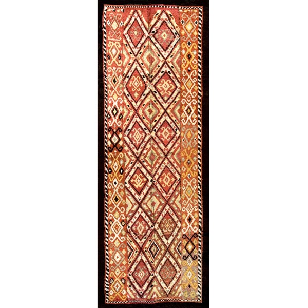 Late 19th Century Uzbek Julkhir Carpet 