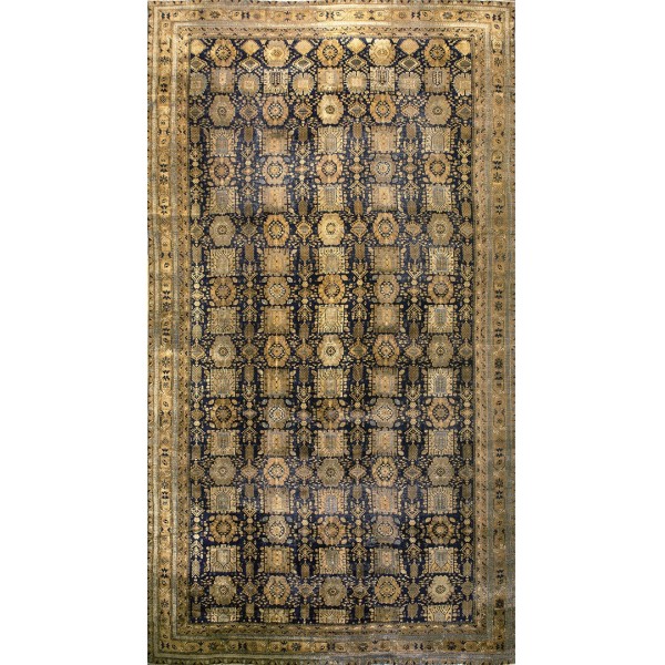 19th Century Indian Agra Carpet 