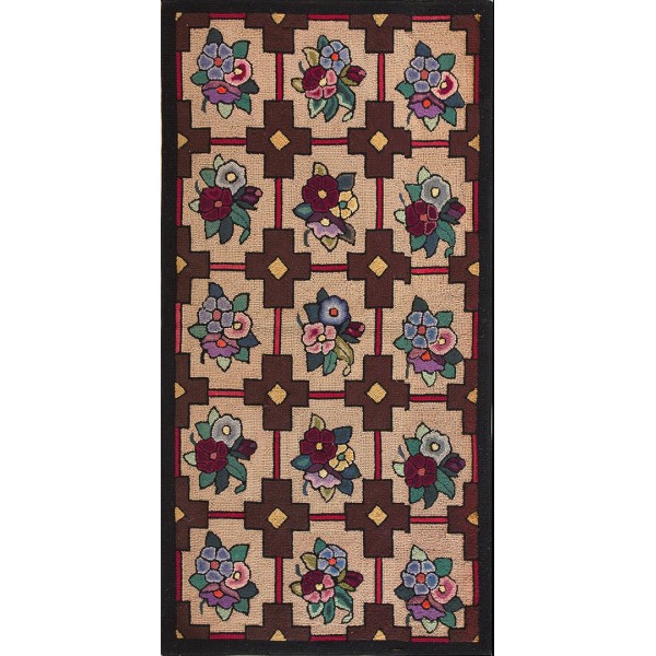 American Hooked Rug #20504