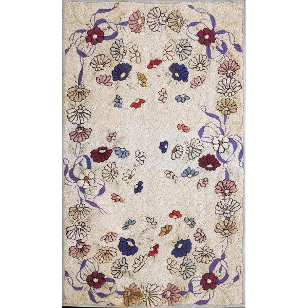 American Hooked Rug #20524