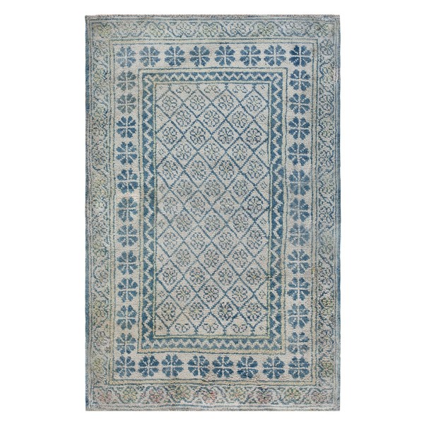 Early 20th Century Indian Cotton Agra Carpet