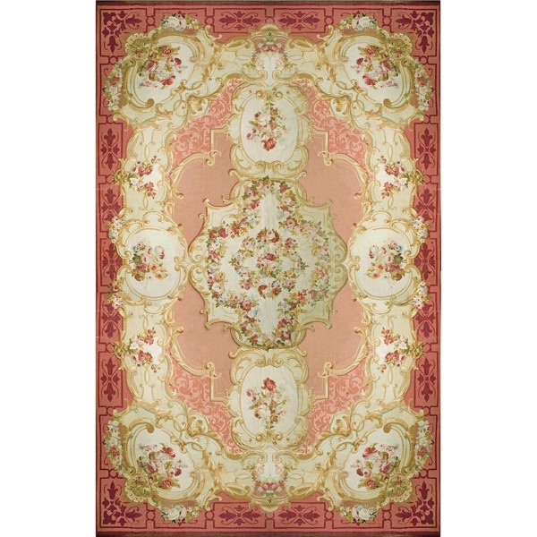 19th Century French Aubusson Carpet Napoleon III Period