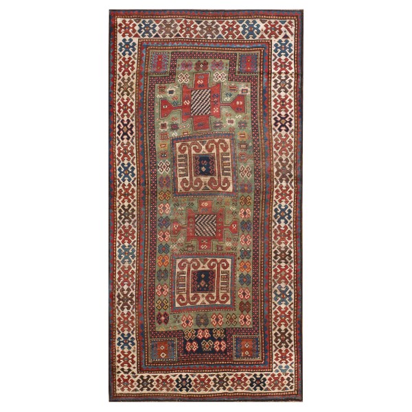 19th Century Caucasian Karachopf Kazak Carpet