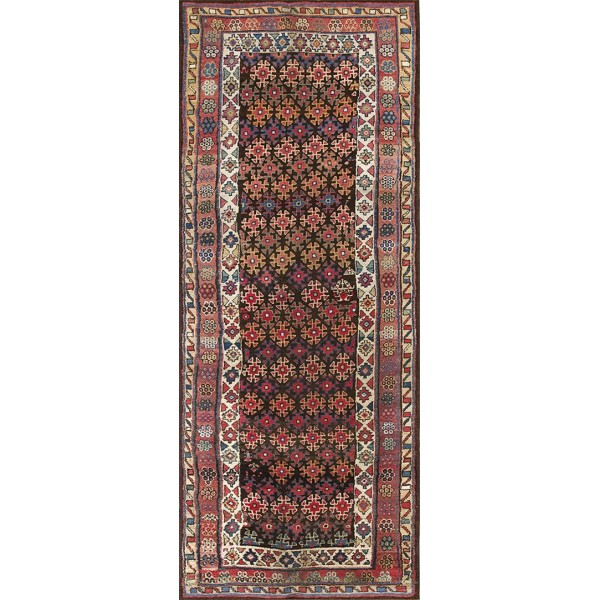 Late 19th Century W. Persian Kurdish Carpet 