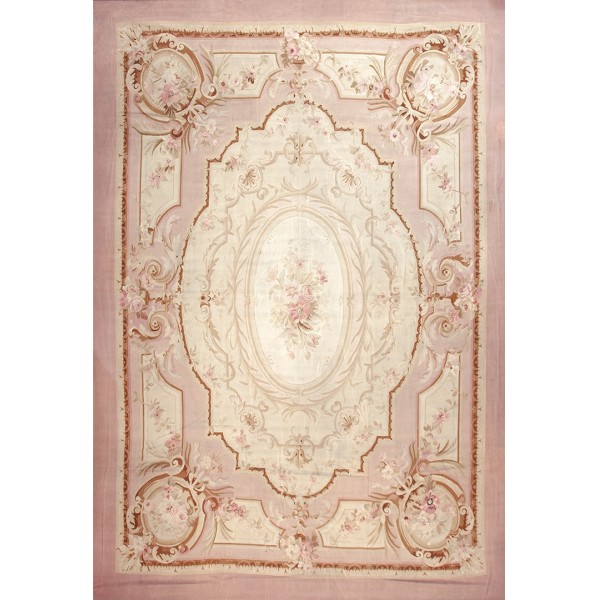 19th Century French Aubusson Carpet Napoleon III Period