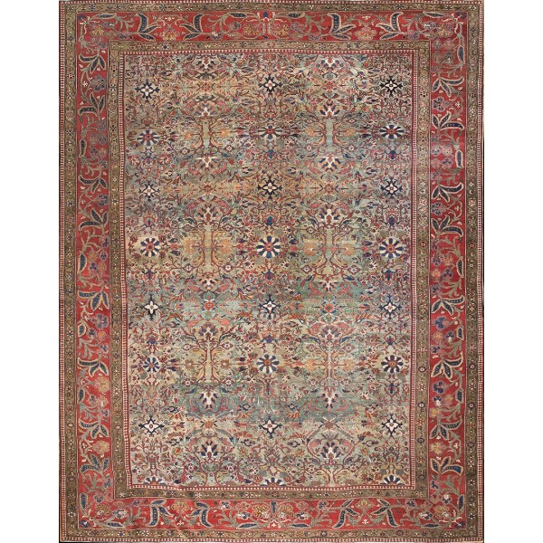 19th Century  Persian Sarouk Farahan Carpet