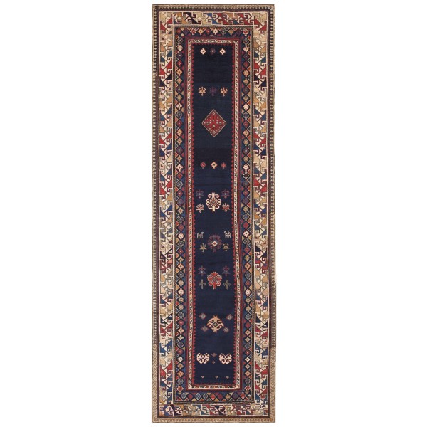 19th Century Caucasian Talish Runner Carpet 