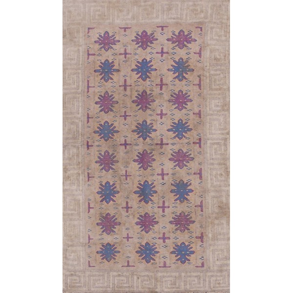 Early 20th Century Indian Cotton Dhurrie Carpet