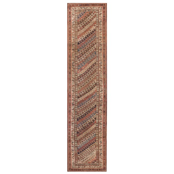 19th Century Persian Kurdish Runner Carpet