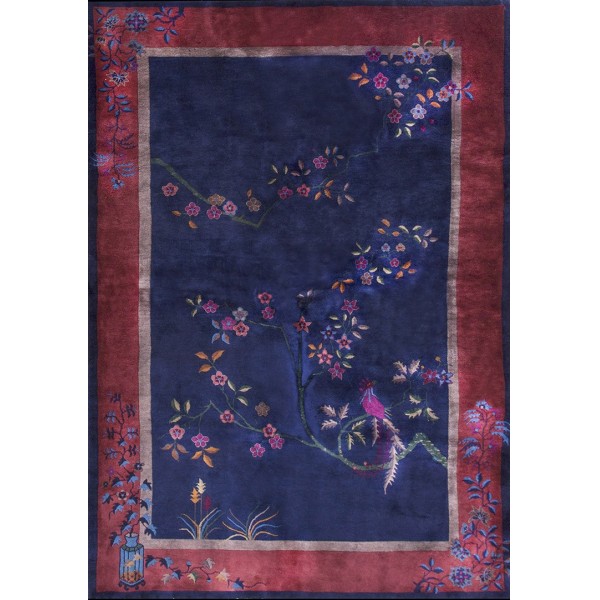 1920s Chinese Art Deco Carpet 