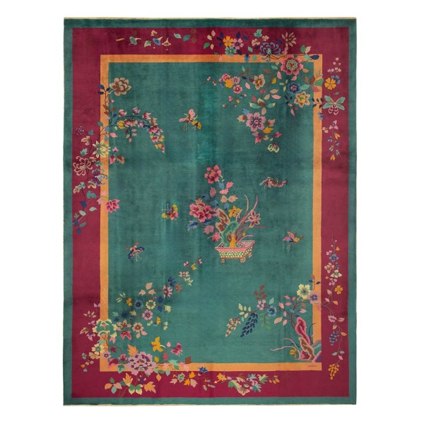 1920s Chinese Art Deco Carpet