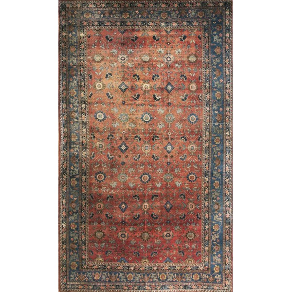 Persian Bijar Carpet From Late 19th Century