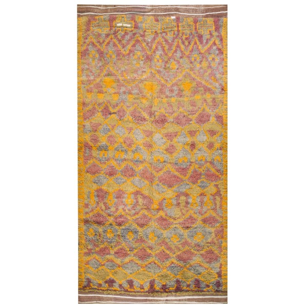 Mid 20th Century Moroccan Gallery Carpet