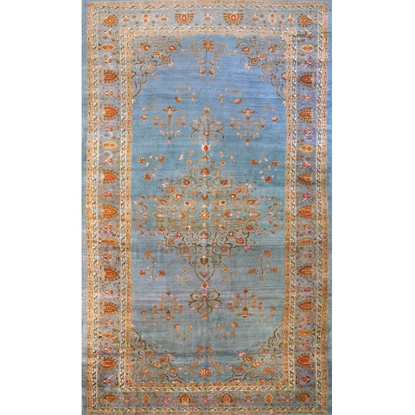 19th Century Persian Tabriz Haji Jalili Carpet 