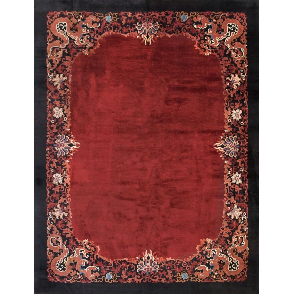 1920s Chinese Art Deco Carpet 