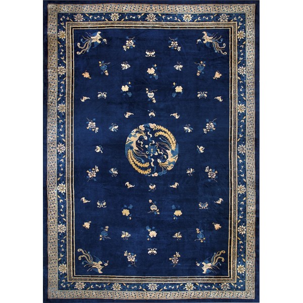 19th Century Chinese Peking Carpet