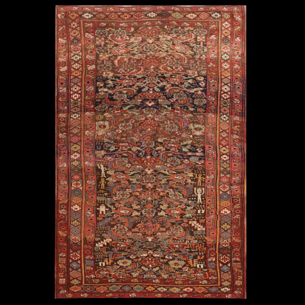 19th Century W. Persian Kurdish Carpet