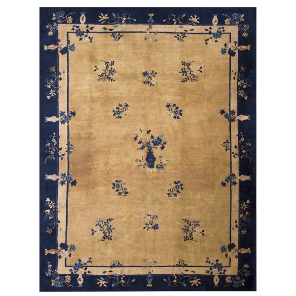 Early 20th Century Chinese Peking Carpet